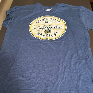 Blue Golden State Warriors Finals T-Shirt
